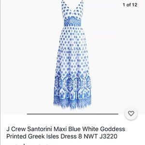 J. Crew maxi dress